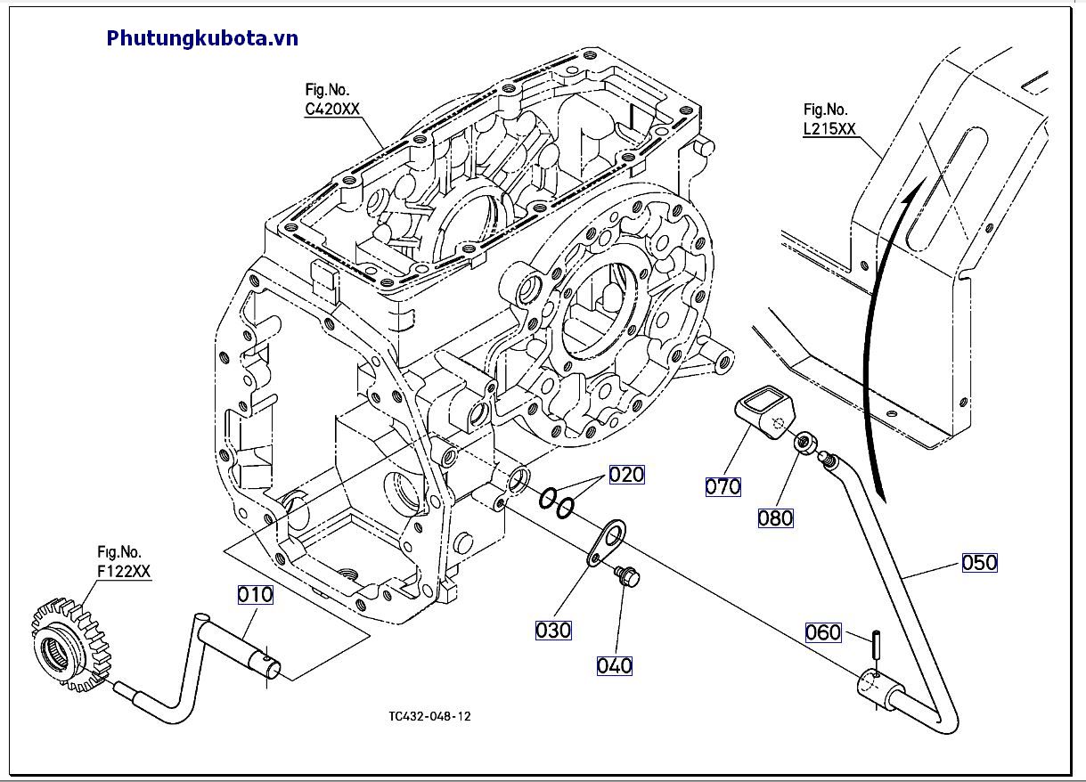 Cần lái bánh xe trước